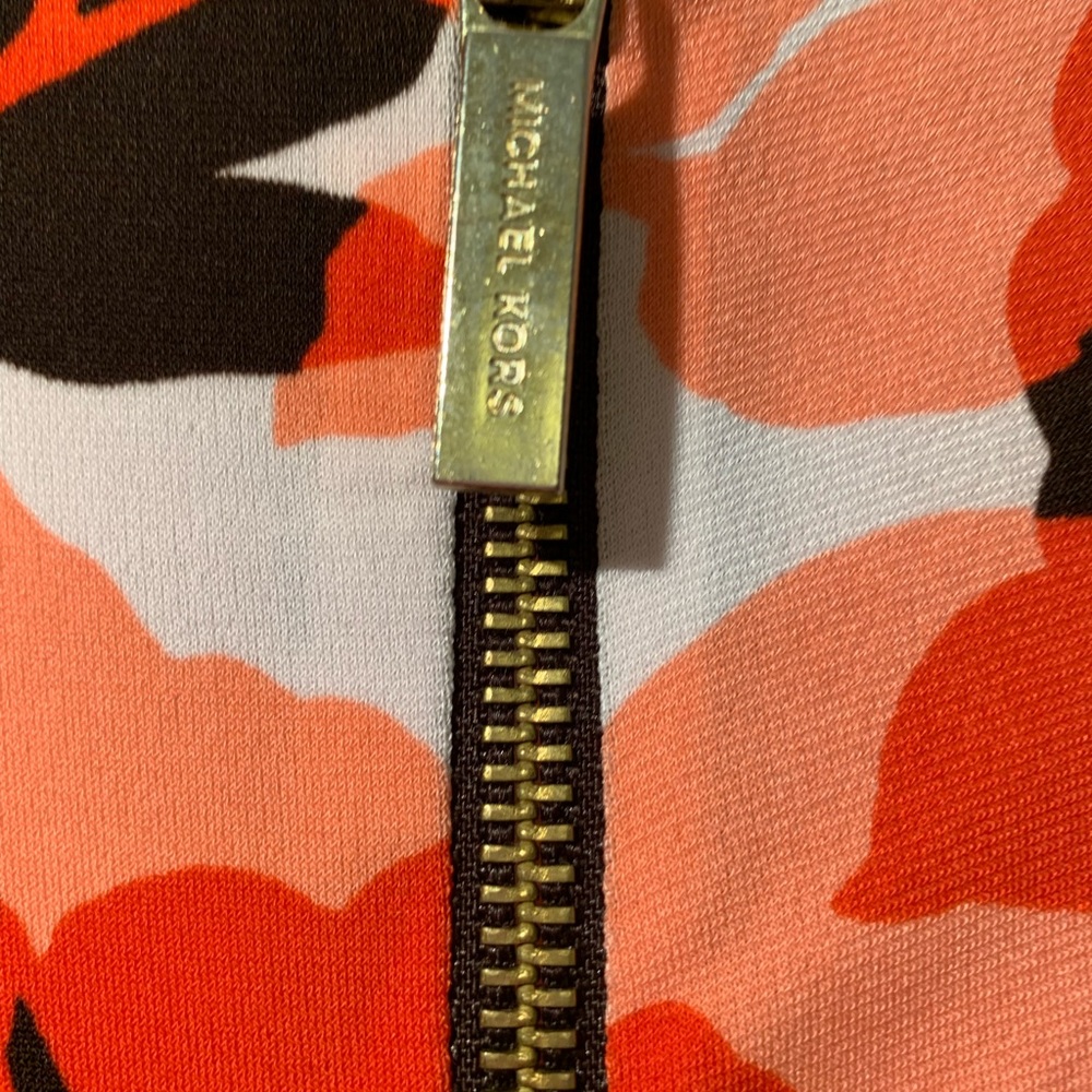 MK ~ Michael Kors Trendy Floral Print Dress size S - Picture 3 of 7